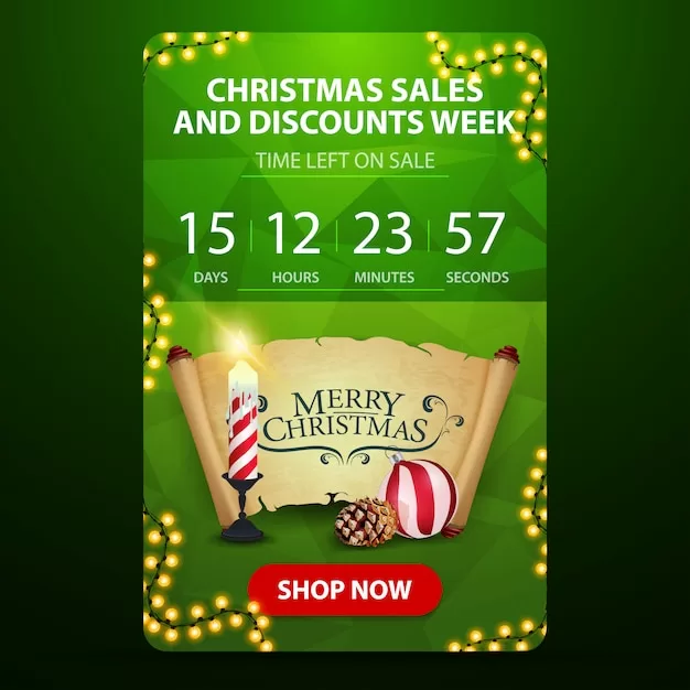 Boost Christmas Sales With Countdown Timer