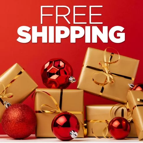 Christmas shopping free shipping example